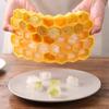 Silicone Honeycomb Shape Ice Cube Tray Silicone Ice Cube Maker Mold With Lids For Ice Cream Party Whiskey Cocktail Cold Drink