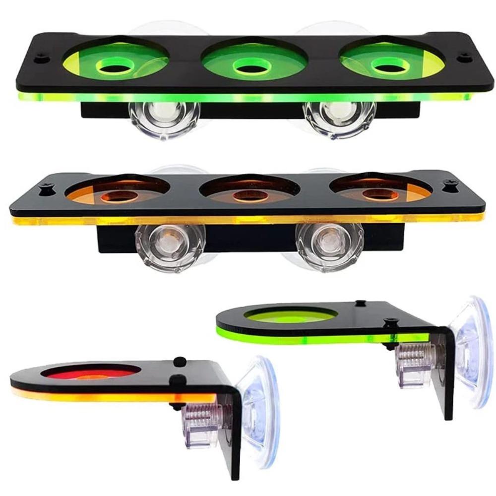 Reef With Suction Cup Fish Tank Acrylic Coral Rack Coral Frag Bracket Fluorescent Coral Holder