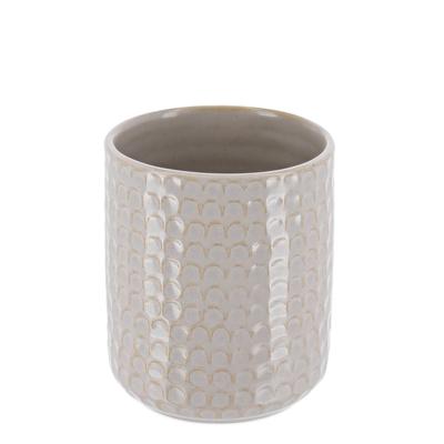 Nolan Bathroom Mug Ceramic Beige