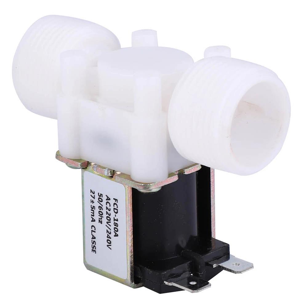 Plastic Solenoid Valves Water Control Diverter Device For Washing Machine