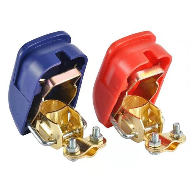 Battery Terminal Connectors Positive And Negative Battery Clamps Quick-connect Battery Terminals Top Post Clamps Auto Parts