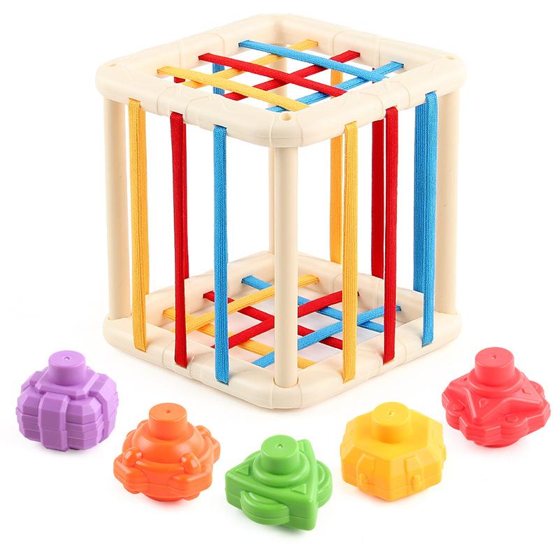 Supply Children'S Early Education Cloth Book Toys Sesele Can'T Be Teared, Hand Grab Paper Tissue Box Rattle Stacking Music