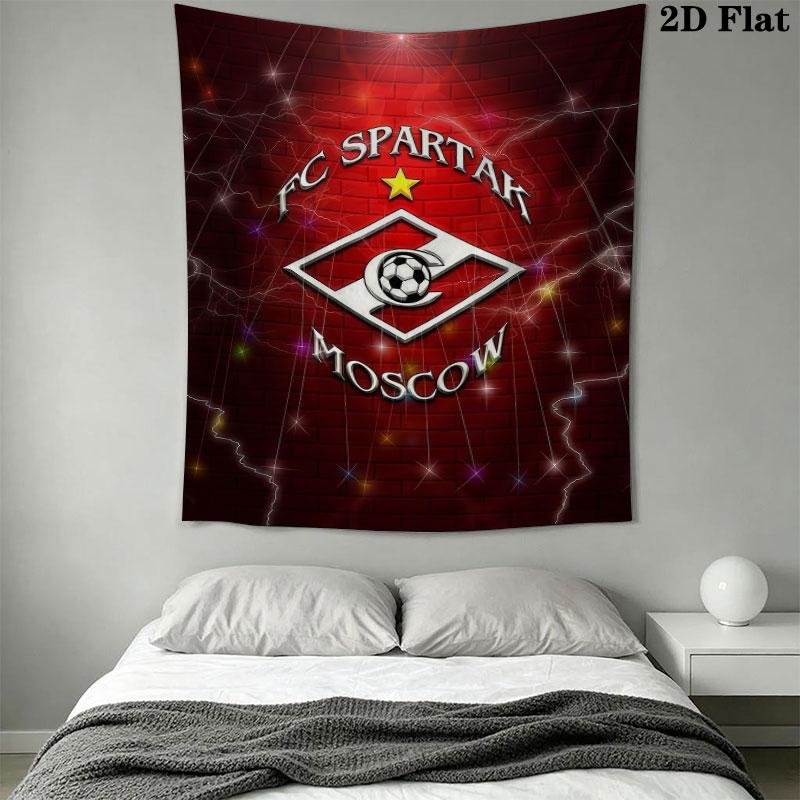 Spartak Moscow Dream Wall Hanging Printed Fabric Blanket Decorative Tapestries for Bedroom Living Room Home Decor