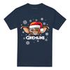 Gremlins Gizmo Christmas Hat Unisex 100% Cotton T-shirt Mens Tees Top S-5XL, Navy