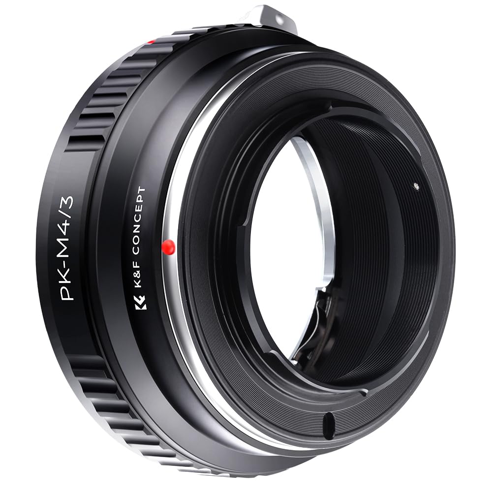 CONCEPT Mount Adapter for Pentax K PK Lenses to Micro Lens Mount Adapter for Infinity Direct from the K&F 4/3 Cameras. High-Precision Focus.