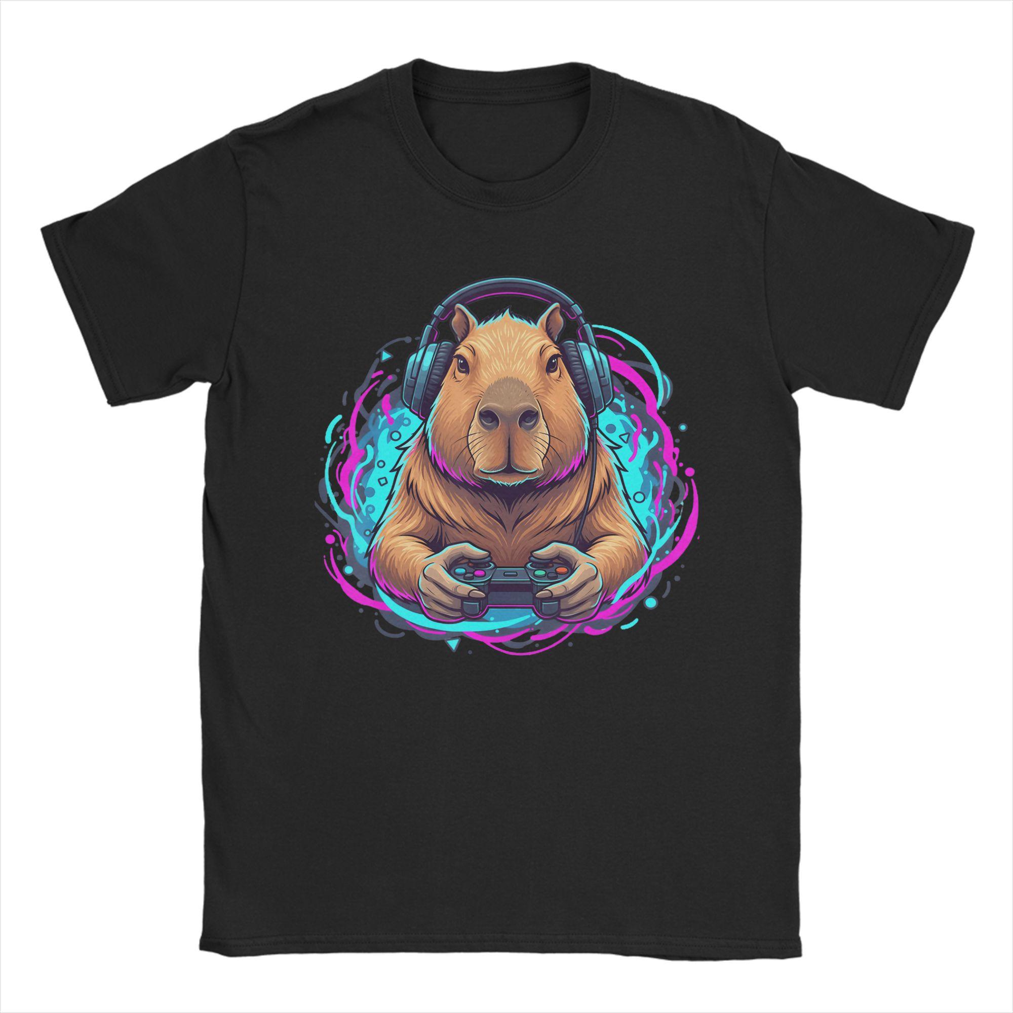 

Six Seven Bruh 67 Meme Funny Capybara T Shirts Unisex 100 Cotton Funny TShirt Round Neck Tee Shirt Short Sleeve Tops Gift Idea S