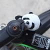 Adorable Cartoon Panda Bike Handlebars Accessory with Multiple Mounting Option Panda Handlebars Charm for Cycling Fun