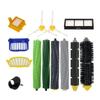 Kompatibles Filter- & Bürsten-Kit für iRobot Roomba 5-8/i7 Serie: Beinhaltet Filter, Walzenbürste, Seitenbürste und Universalrad.