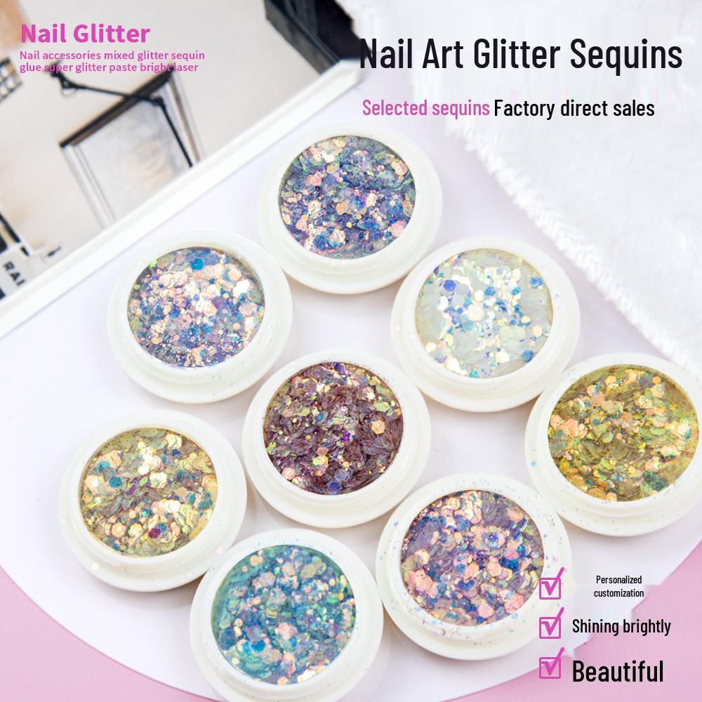 

Bling Nail Art Rhinestones & Glitter Sequins for Makeup & Nails