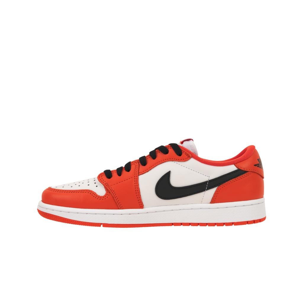 Baskets Unisexe Air Jordan 1 Retro Low OG Starfish Orange Blanc Noir CZ0790-801