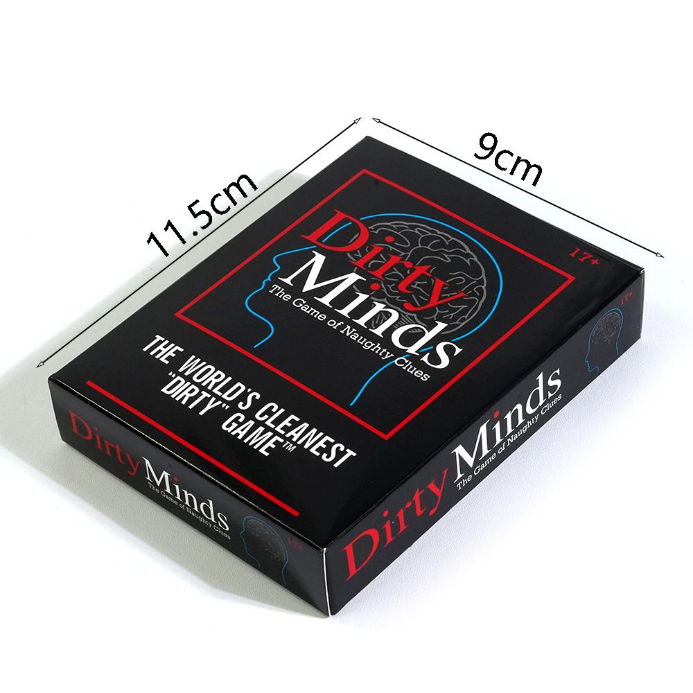 Dirty Minds Gioco di Carte Divertentemente Contorto Giochi di Carte per Feste Addii al Nubilato Perfetto per la Serata Giochi Piccante