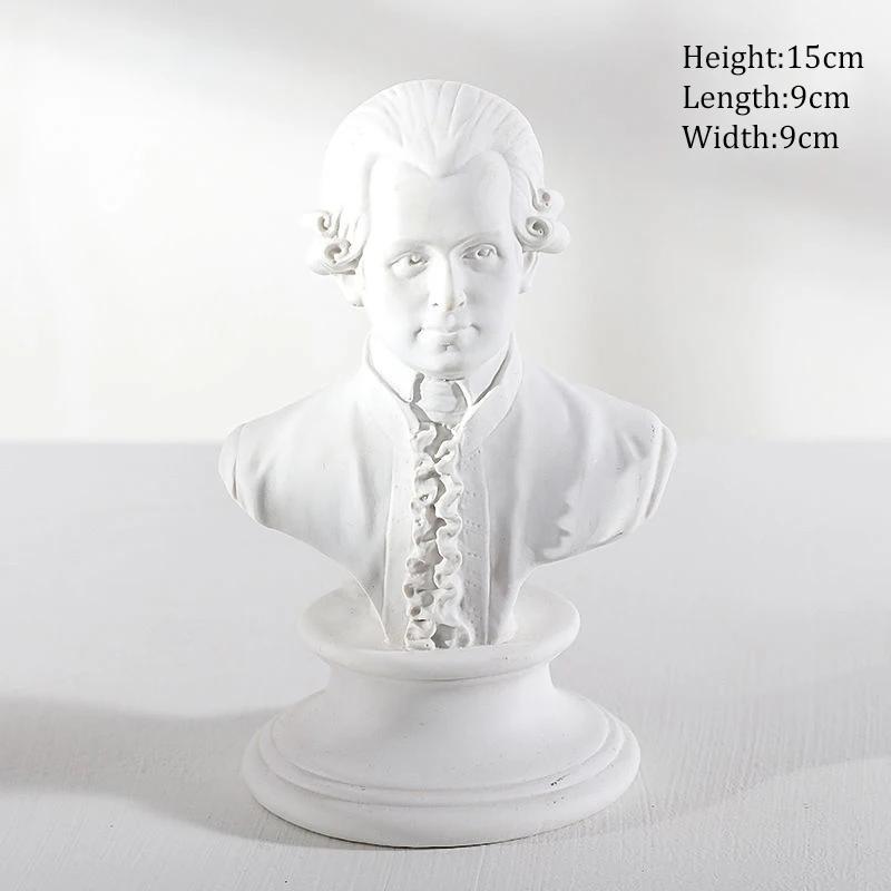 Ancient Greek Goddess Athena Sun God Apollo Mini Plaster Resin Statue Nordic Home Decoration David Head Figurine Art Ornaments