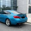 For BMW 4 Series F36 2014-2020 PSM Car Rear Spoiler Wing High Quality ABS Glossy Black Carbon Fiber Look Body Kit