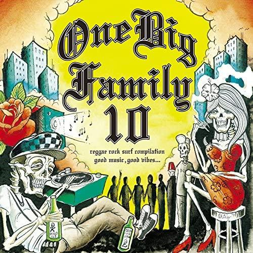 CD VARIOUS ONE BIG FAMILY 10 OBFR010 One Big Family 2014 Japan Rock Used