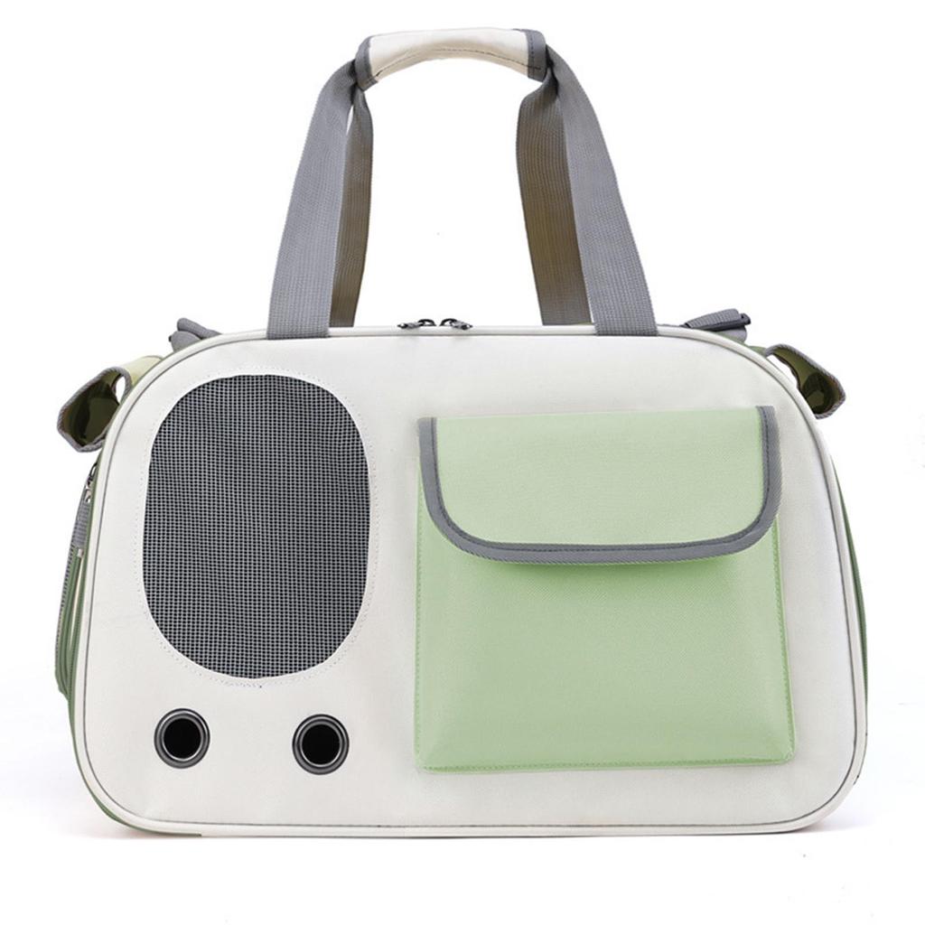 Pet Carrier Large Capacity Portable Single Shoulder Dog Pet Bag with Ventilation Window for Outdoor Travel