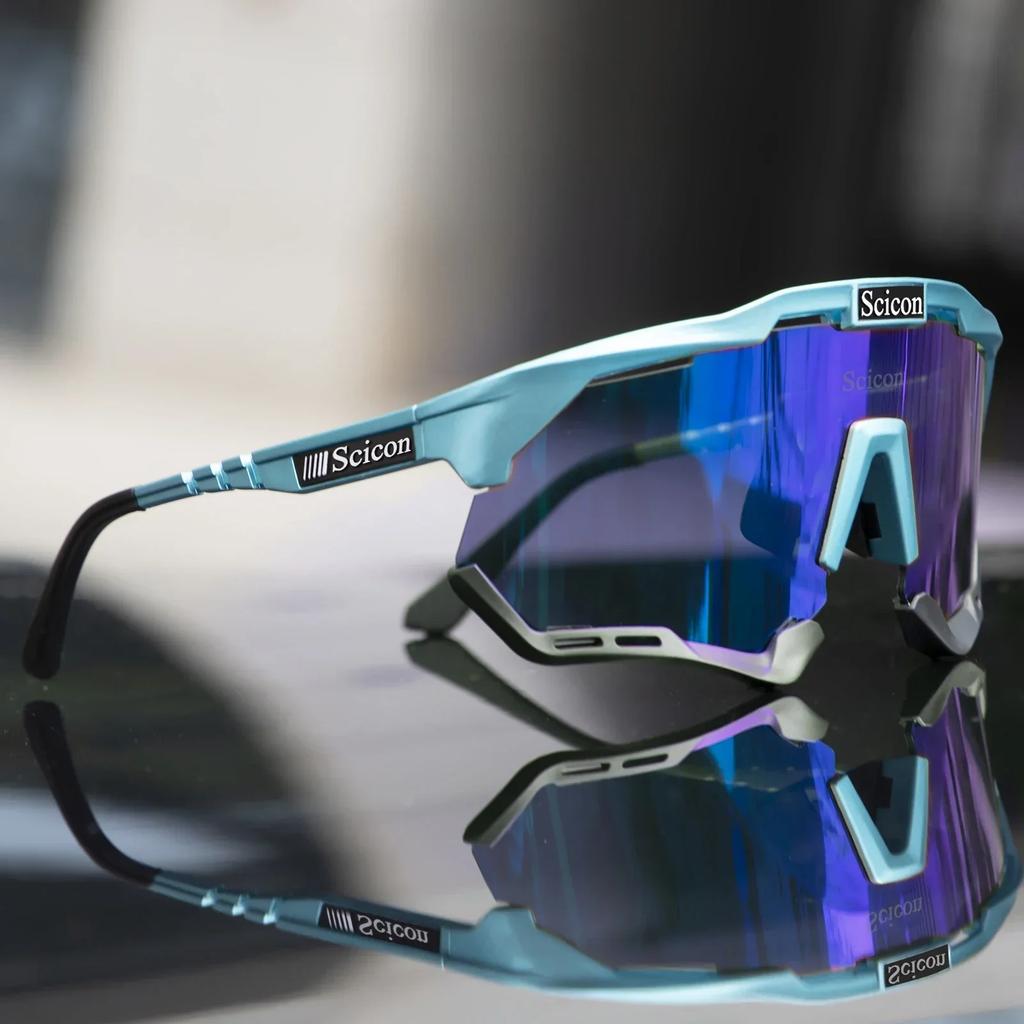 Polarisierte Radbrille Mountainbike-Brille Rennrad-Radbrille Herren Damen Outdoor-Sport Sonnenbrille