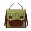 New textured retro backpack women's trend autumn trendy messenger bag fashionable portable small bag