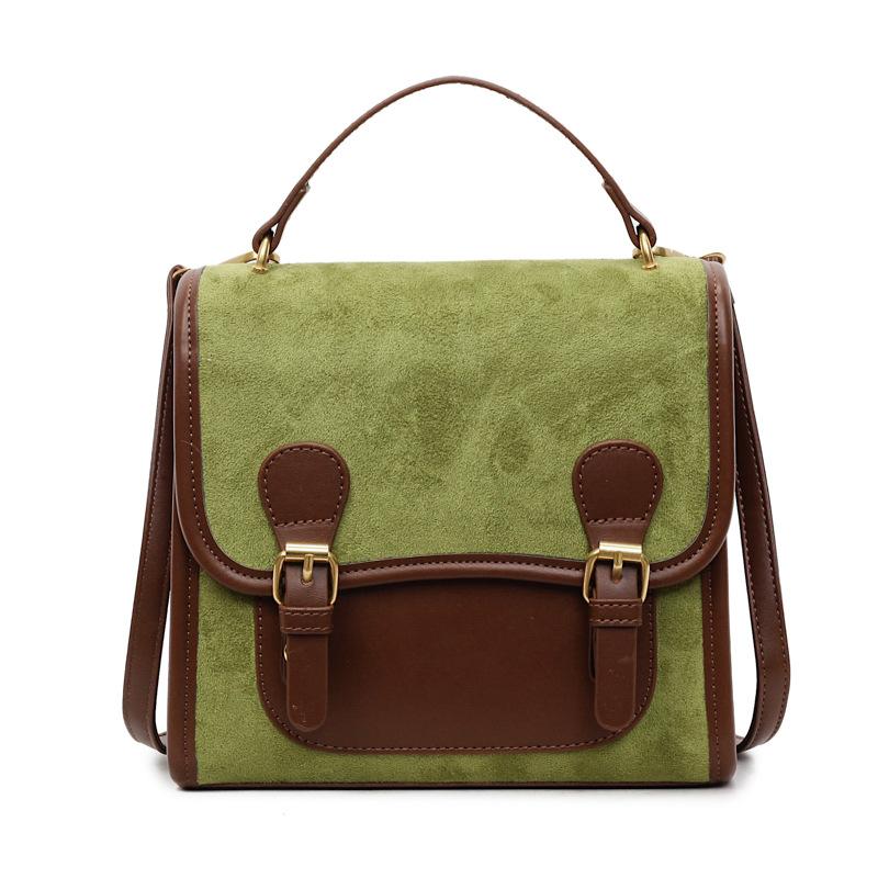 New Textured Retro Backpack Women's Trend Autumn Trendy Messenger Bag Fashionable Portable Small Bag