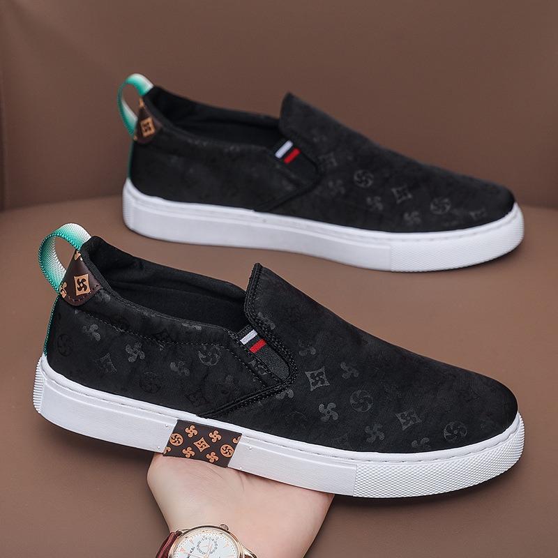 Men's Shoes Summer New Umbrella Cloth Breathable Casual Shoes Men's Trendy Shoes Foot Cover Men's Low-top Sports Board Shoes Cloth Shoes