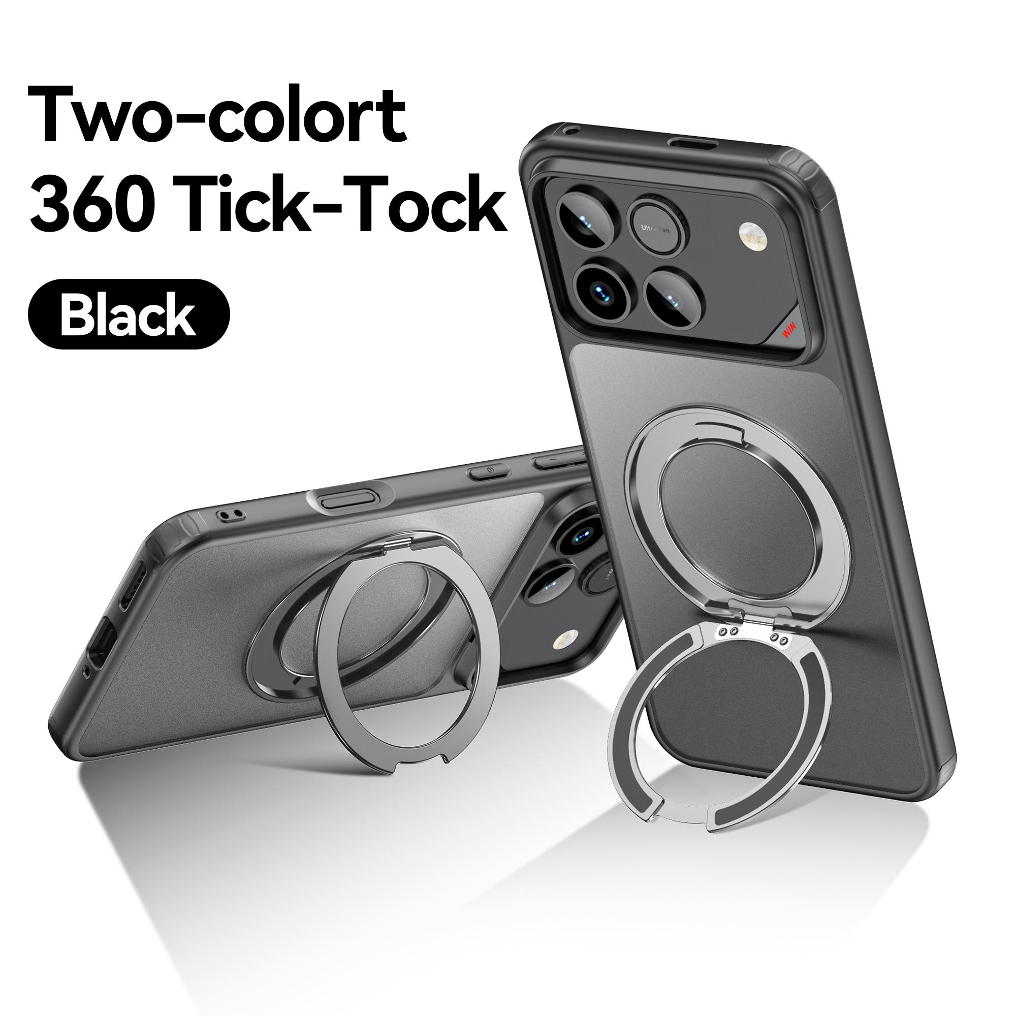 

360° Rotatable Ring Holder Bracket Shockproof Case For Honor Win Magnetic Wireless Charging Scratch-Resistant Silky Smooth Cover Honor Win