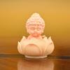 Car Dashboard Decoration – Lotus Baby Buddha Statue | Miniature Showpiece for Home, Living Room & Office Desk | Buddha Idol Gift
