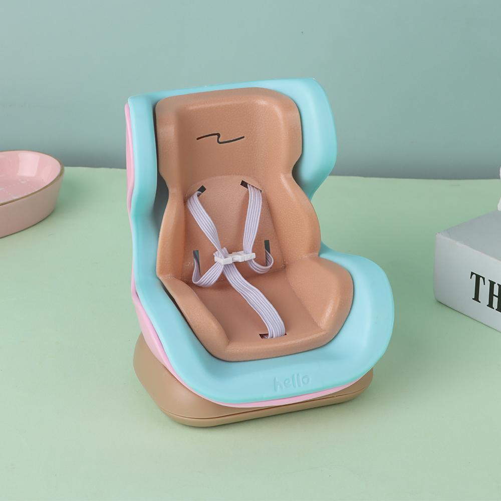 Plastik Puppenautositz Langlebige Auto Luftauslass Dekoration Cartoon Stuhl Modell Mädchen Überraschungsgeschenke
