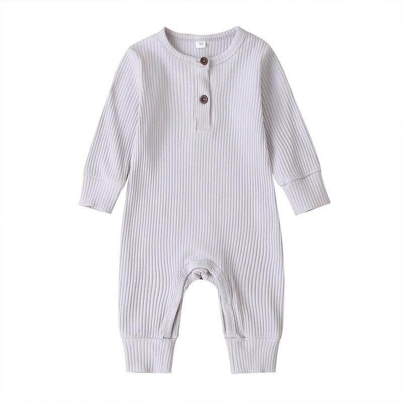 Automne nouveau-né bébé garçons filles barboteuse combishort salopette coton à manches longues bébé combinaison nouveau-né vêtements