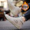 Winter New Men's Casual Shoes Short Boots Outdoor Warm Piled Thickened Men's Boots Trendy Men's Shoes