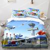 Super Wings Bedding Set Bedspread Single Twin Full Queen King Size Game Super Wings Bed Set Children's Kid Bedroom Duvetcover