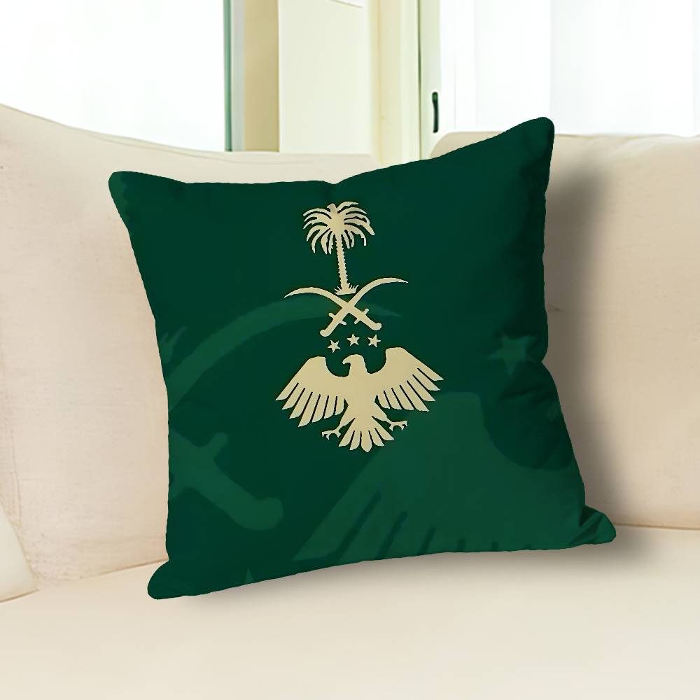 New Eagle Free S-Syrians-S Flag Celebrity Merchandise All-Match Printed Pillow Case Sofa Car Office Room Decoration Protector