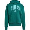 Adidas Letter Hoodie Long Sleeve Sweatshirt Men Tops Green KC3873