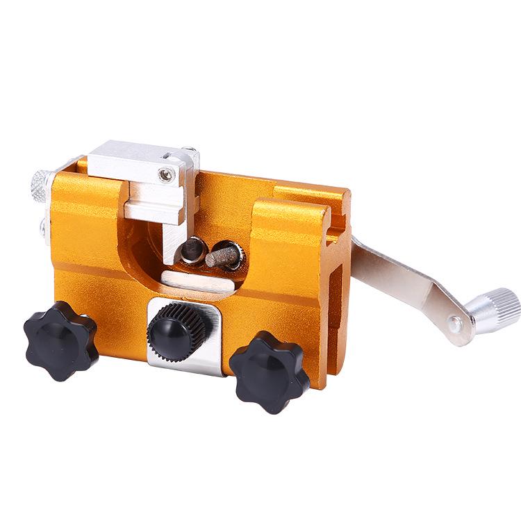 Manual Hand-cranked Chainsaw Chain Sharpener - Portable Handheld Grinder