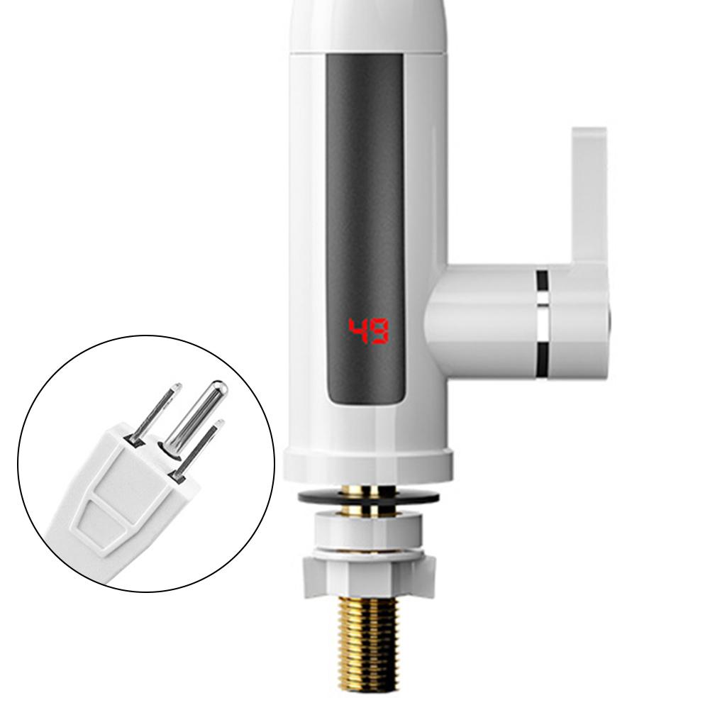 Electric Hot Water Heater Faucet 3000W Kitchen Instant Heating Faucet 360 Degree Rotation Fast Heating Tap for Kitchen Bathroom