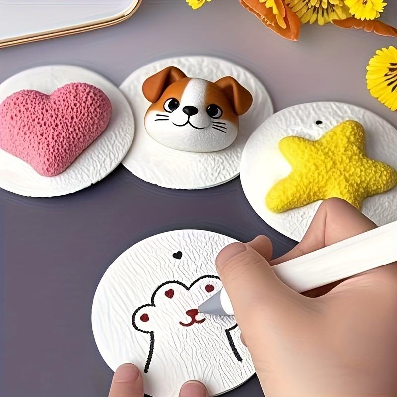 Carta Artistica 3D Fai da Te, 10 Pezzi Carta da Disegno Espandibile Attivata dall'Acqua, Carta Pittorica Creativa Fatta a Mano con Texture Espansa in Schiuma 3D