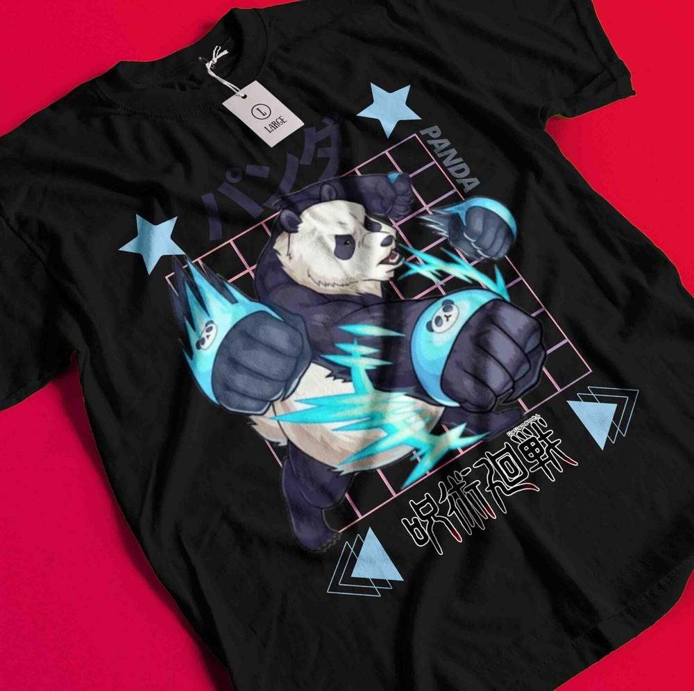 

Jujutsu Kaisen Shirt Panda Tshirt Gojo Satoru T-Shirt Itadori Megumi JJK Toji BB1625 3XL