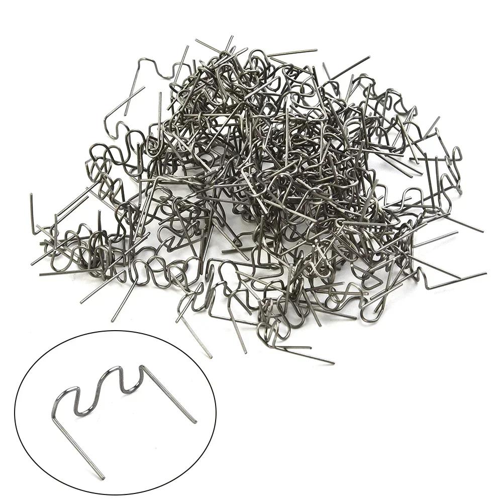 500PCS 0.6mm Wave For Welder Plastic Repair Standard Pre Cut Wave Staples Welding Bumper Car Bumper Repair