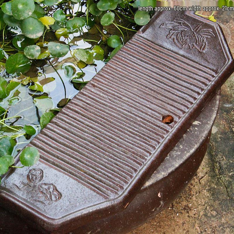 Komplettes Wasserfall-Dekoration Keramik-Aquarium mit zirkulierendem Wasser und Filter für die Wasserlandschaftsgestaltung.