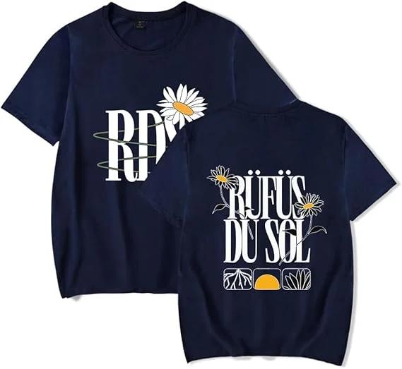 

Rufus Du Sol Tshirt RDS Merch for Unisex and Women Casual Fans Tees Short Sleeve Tops S