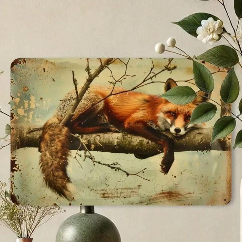 Vintage Metal Tin Sign 20x30cm Retro Wall Art Decor