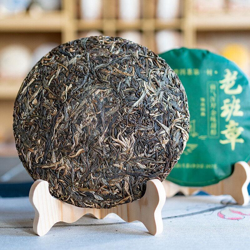 357g Lao Banzhang Puerh Tè crudo Yunnan Ancient Tree Puerh Tè a sette semi