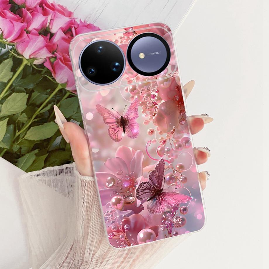 Flower Cartoon Fashion Design Phone Case For Huawei Nova 15 Ultra Nova 15 Pro Nova15 Funda Soft Silicone Shockproof Back Cover