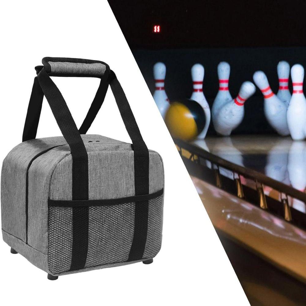 Storage Bag Single Bowling Bag Shockfroof Bowling Container Case Bowling Ball Bag  Men Women