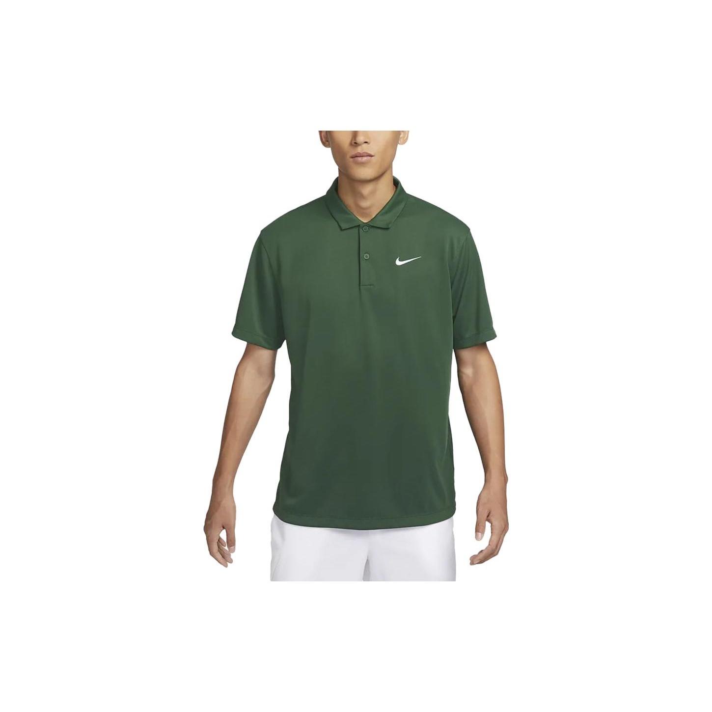 Nike Court Dri-FIT Tennis Polo Shirt Green Men s DH0858-323 M