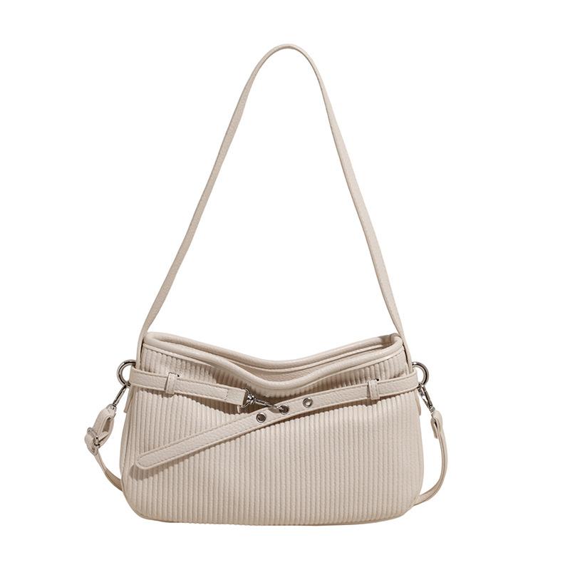 Popular Niche Casual Korean Commuter Versatile Soft Leather Shoulder Bag Fashion High Sense Messenger Tote Bag Women