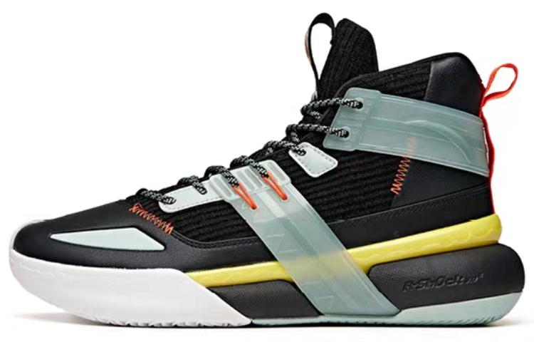Men's Sneakers Anta Crazy 4 Comfortable Cushioning Slip Resistant Abrasion Resistant Breathable High top