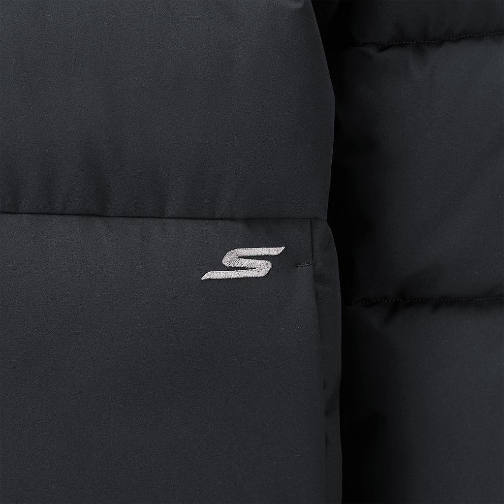 Skechers Water-Resistant Windproof Durable Comfortable Stand Collar Sports Casual Woven Quilted Long Sleeve Cotton Jacket Men jackets P425M180-06Q2
