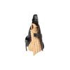Loewe Gate Bow Bag Handwoven Straw Anagram Embossed Shoulder Crossbody Bag Vacation Bag Small Women bags Black 32913T20-1208