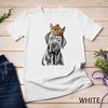 Cane Corso Dog Wearing Crown Unisex T-shirt