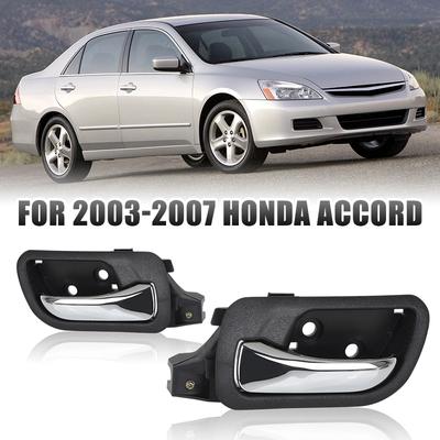 Samochód Przedni Lewy Prawy Wewnętrzna Klamka Drzwi Czarna Auto Wewnętrzna Klamka Drzwi Dla Honda Accord 2003-2007 72160SDAA02ZD HO1352131