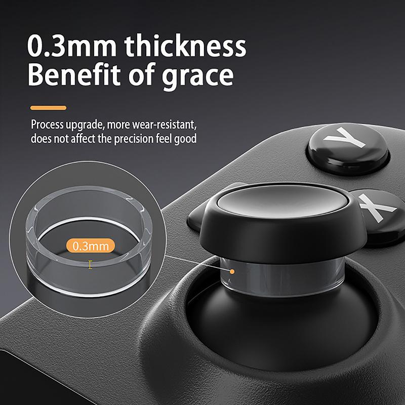 Joystick Protectors Invisible Elastic Rubber Anti-Wear Protector Ring Cover For Steam Deck Rog Ally Game Joystick Accessories